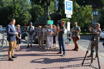 Uroczystość odsłonięcia tablicy